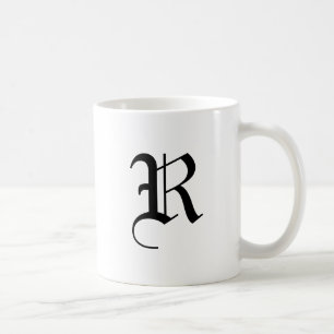 Taza De Café Mug Monogramada Infinity