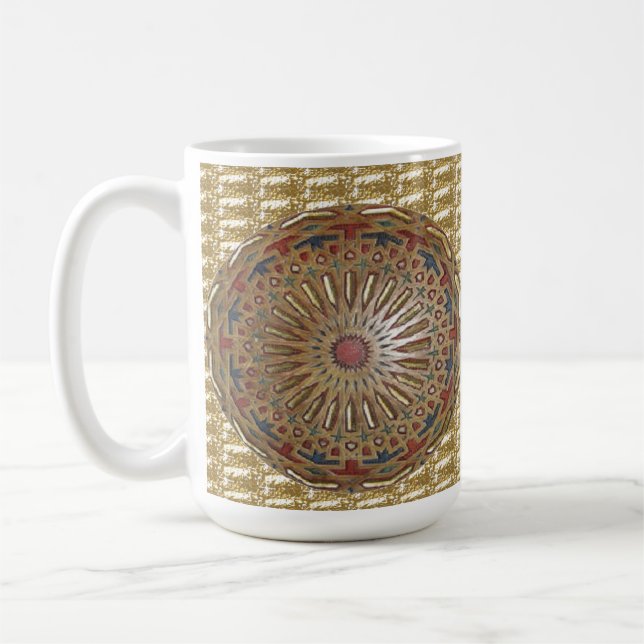 Taza De Café Mug Morrocon Beauty sobre el oro (Izquierda)