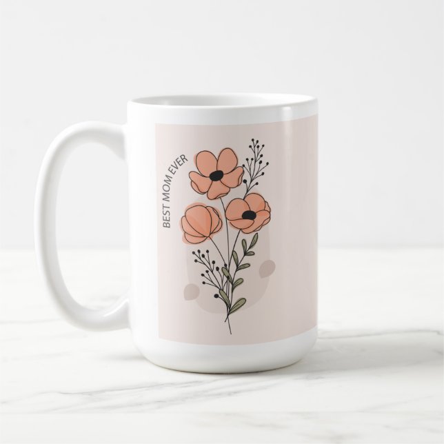 Taza De Café Mug Mother's Day Série 4-10 (Izquierda)