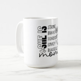 Taza De Café Mug Mother's Day Série 4-12