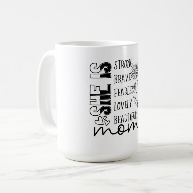 Taza De Café Mug Mother's Day Série 4-12 (Anverso izquierdo)