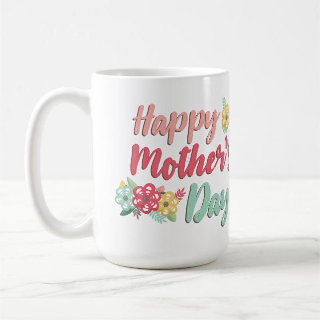 Taza De Café Mug Mother's Day Série 4-4 (Izquierda)