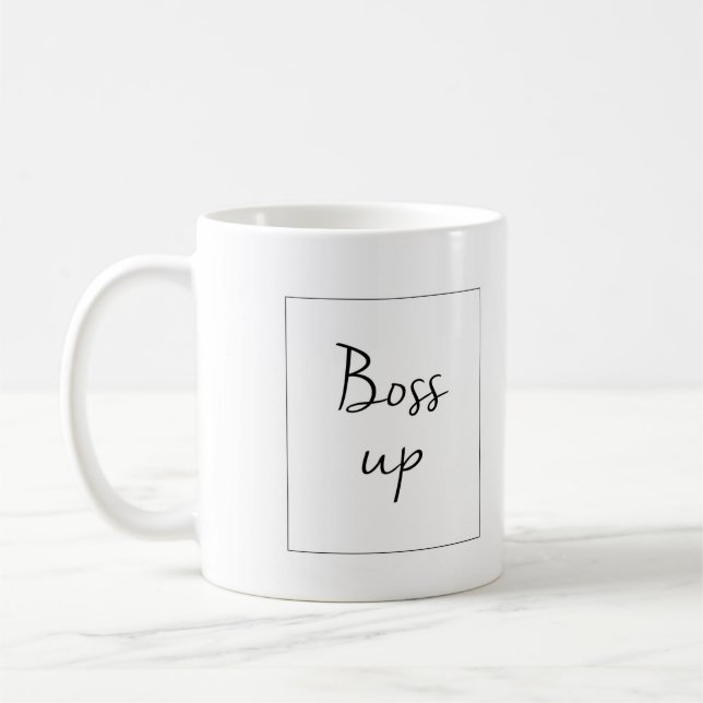 Taza De Café Mug motivacional de Bosque Up (Izquierda)