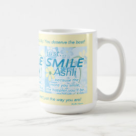 Taza De Café Mug motivacional personalizado