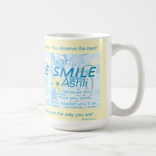 Taza De Café Mug motivacional personalizado (Derecha)