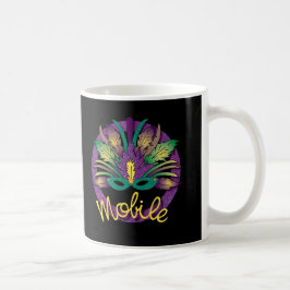 Taza De Café Mug móvil de Mardi Gras