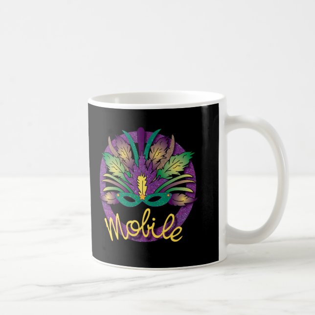 Taza De Café Mug móvil de Mardi Gras (Derecha)