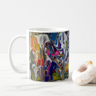 Taza De Café Mug multicolor y técnicas