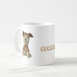 Taza De Café Mug - Muñeca de perro con nombre