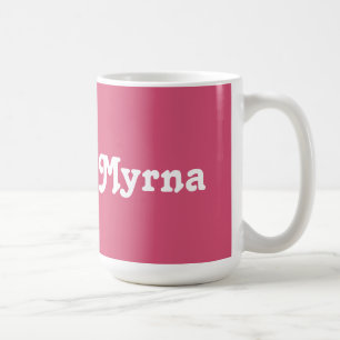 Taza De Café Mug Myrna