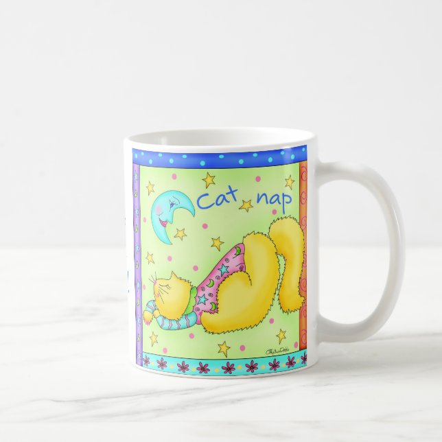 Taza De Café Mug Nap Cat - Nap se acabó (Derecha)