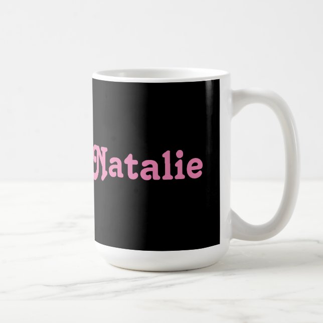 Taza De Café Mug Natalie (Derecha)