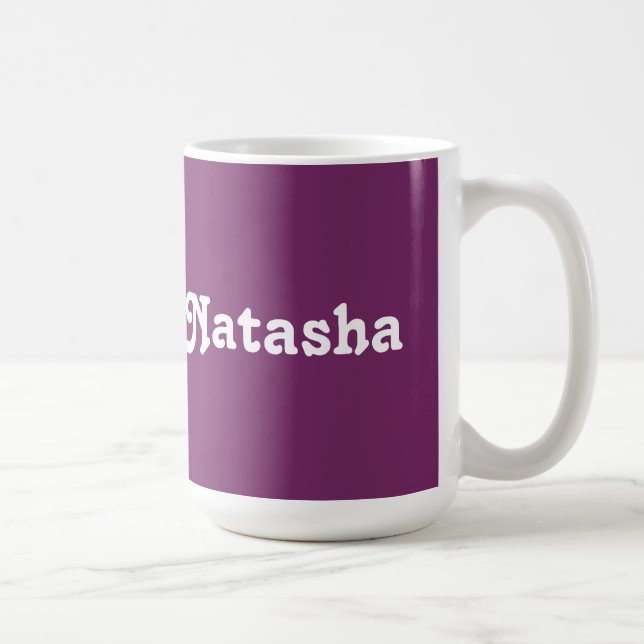 Taza De Café Mug Natasha (Derecha)