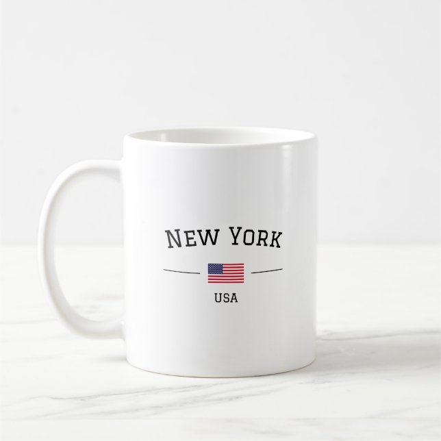 Taza De Café Mug New York (Izquierda)