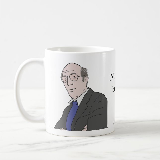 Taza De Café Mug Niklas Luhmann (Izquierda)