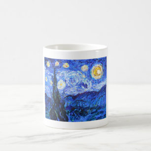 Taza De Café Mug Noche Purpurinoso