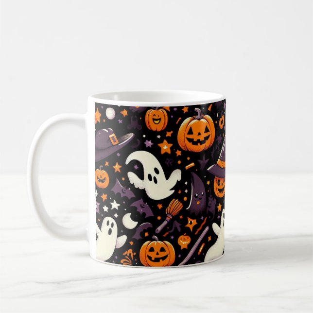 Taza De Café Mug nocturno fantasmal (Izquierda)