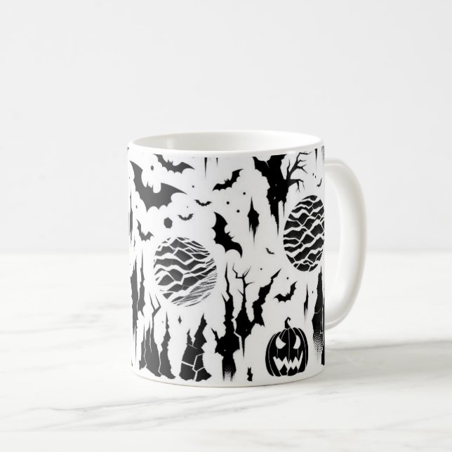 Taza De Café Mug nocturno fantasmal (Anverso derecho)
