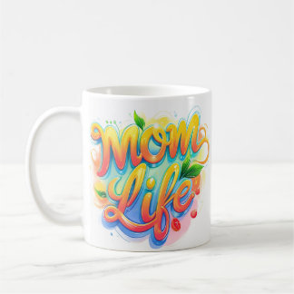 Taza De Café Mug. nombre personalizado de la vida de la madre -