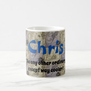 Taza De Café Mug - Nombres (Chris)
