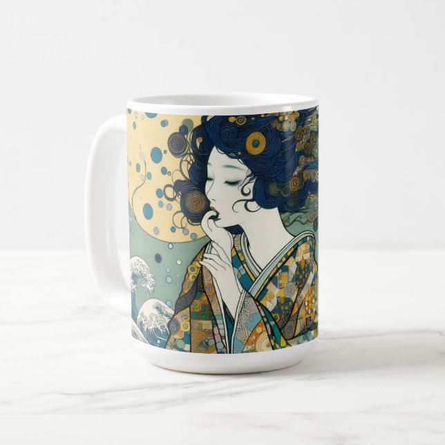 Taza De Café Mug "Ocean's Breath" (Anverso izquierdo)