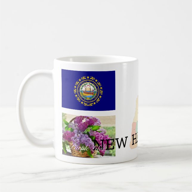 TAZA DE CAFÉ MUG OF NEW HAMPSHIRE (Izquierda)