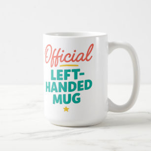 Taza De Café Mug oficial de mano izquierda