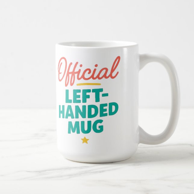 Taza De Café Mug oficial de mano izquierda (Derecha)