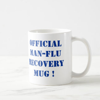 TAZA DE CAFÉ ¡MUG OFICIAL DE RECUPERACIÓN HOMBRE-FLU!