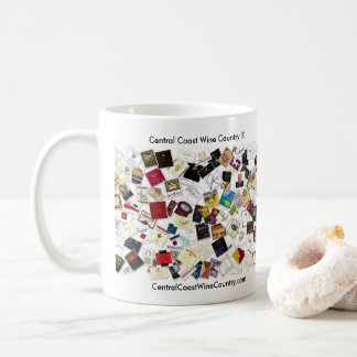 Taza De Café Mug - País vinícola de la costa central®