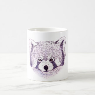 Taza De Café Mug pandas rojizas