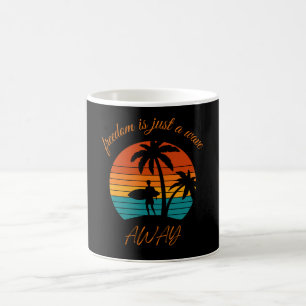 Taza De Café Mug para el amante del surf