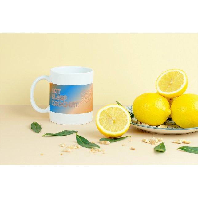 Taza De Café Mug para los amantes del crochet (Subido por el creador)