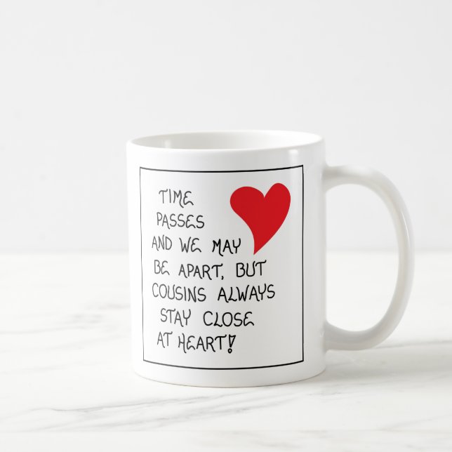 Taza De Café Mug para primos, familia especial (Derecha)