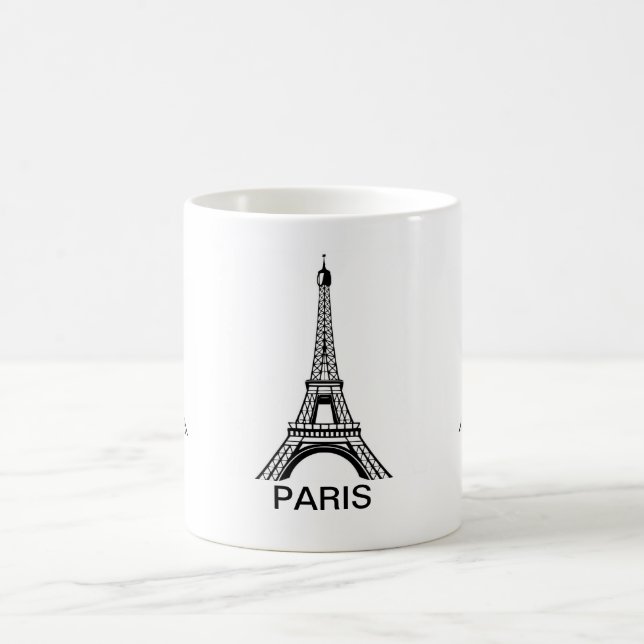 Taza De Café Mug Paris Eiffel Tour (Centro)