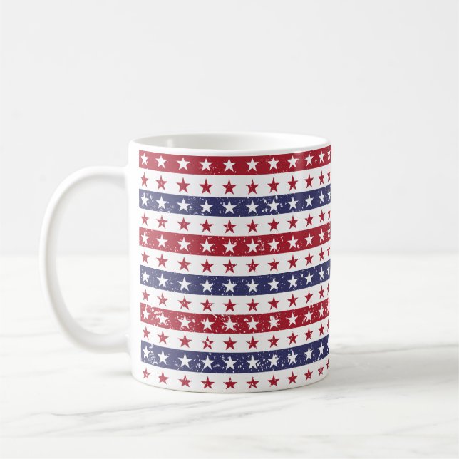 Taza De Café Mug patriótico (Izquierda)