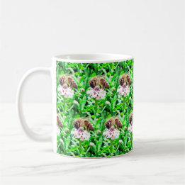 Taza De Café Mug - Patrón de mosaico de abejas