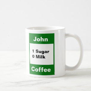 Taza De Café Mug personal - Verde