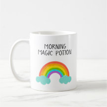 Mug personalizable con arcoiris puro