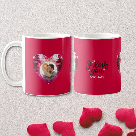 Taza De Café Mug personalizada codificada con cerezo romántico
