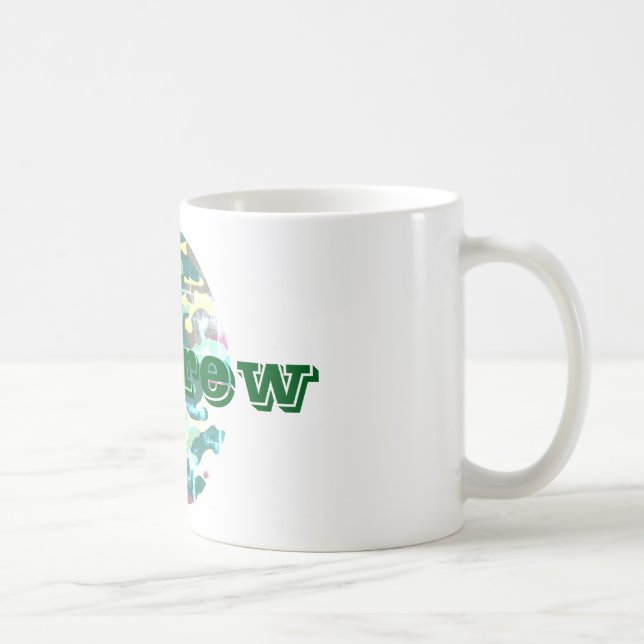Taza De Café Mug personalizada de camuflaje (Derecha)