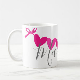 Taza De Café Mug. personalizada de manoseos para El día de San