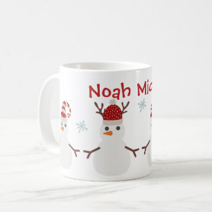 Taza De Café Mug personalizada de Navidades de niño lindo