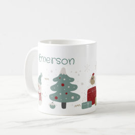 Taza De Café Mug personalizada de Navidades de niños