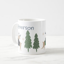 Taza De Café Mug personalizada de Navidades de niños