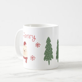 Taza De Café Mug personalizada de Navidades de niños