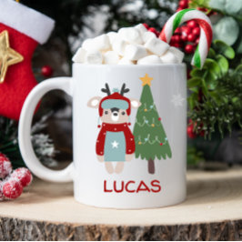 Taza De Café Mug personalizada de Navidades de niños