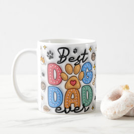 Taza De Café Mug personalizada de papá perro con foto