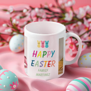 Taza De Café Mug personalizada de Pascua con foto y texto Perso