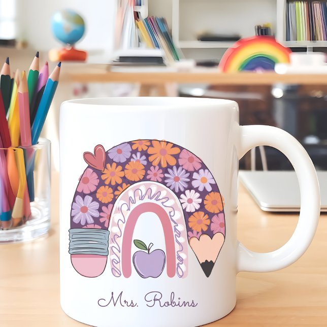 Taza De Café Mug personalizada del profesor, aprecio del profes (Subido por el creador)